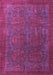 Oriental Purple Modern Rug, abs4137pur