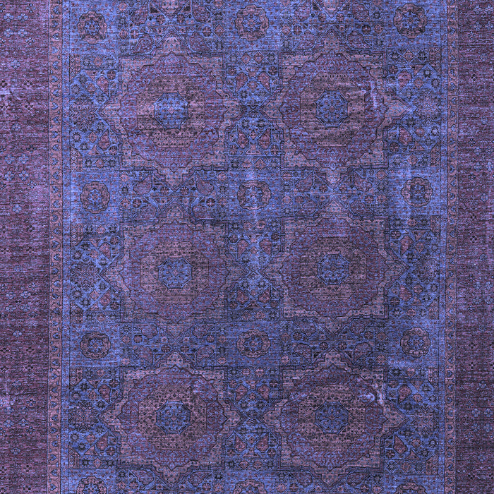 Oriental Blue Modern Rug, abs4137blu