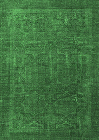 Oriental Emerald Green Modern Rug, abs4137emgrn