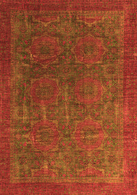 Oriental Orange Modern Rug, abs4137org