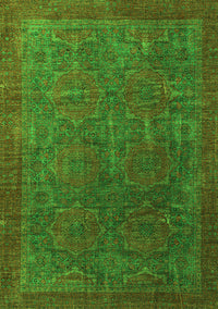 Oriental Green Modern Rug, abs4137grn