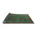 Sideview of Oriental Light Blue Modern Rug, abs4137lblu