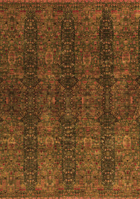 Oriental Orange Modern Rug, abs4138org