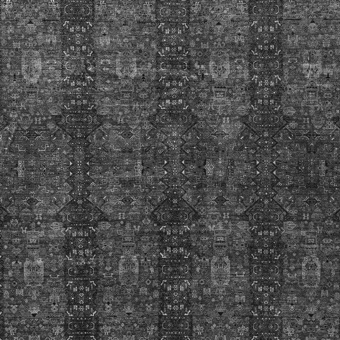Machine Washable Oriental Gray Modern Rug, wshabs4138gry