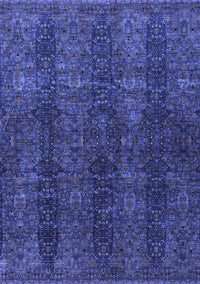 Oriental Blue Modern Rug, abs4138blu