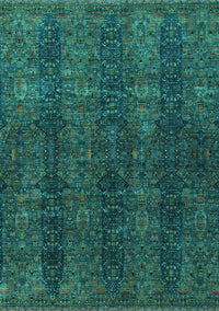 Oriental Turquoise Modern Rug, abs4138turq