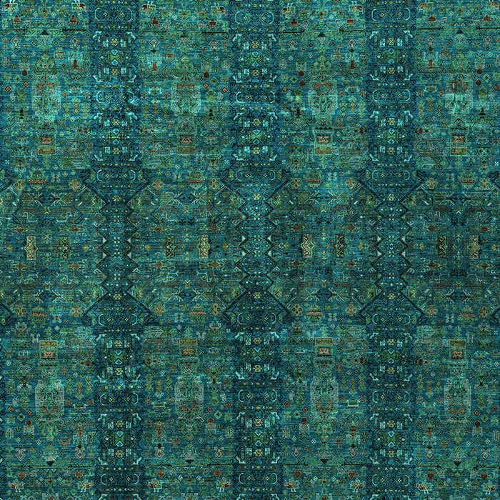 Oriental Turquoise Modern Rug, abs4138turq