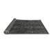 Sideview of Oriental Gray Modern Rug, abs4138gry