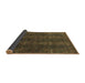 Sideview of Oriental Brown Modern Rug, abs4138brn