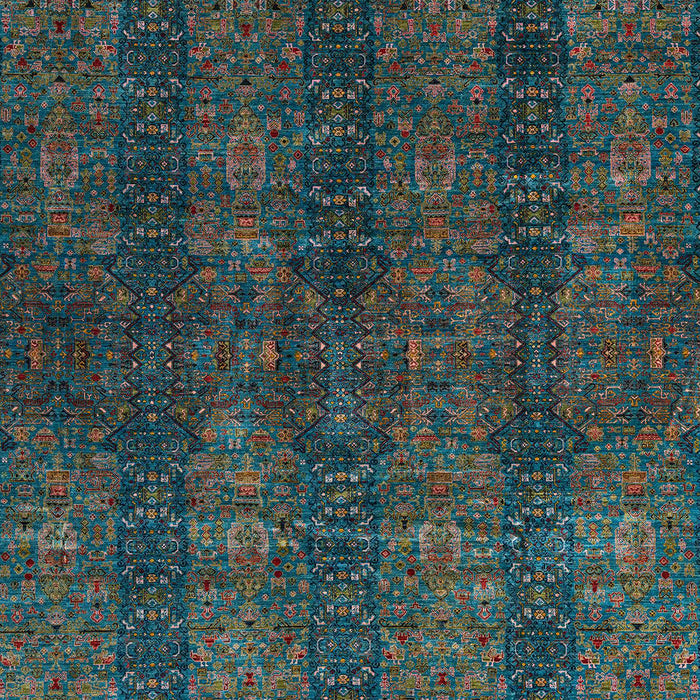 Machine Washable Abstract Taupe Brown Rug, wshabs4138