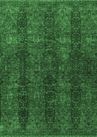 Oriental Emerald Green Modern Rug, abs4138emgrn