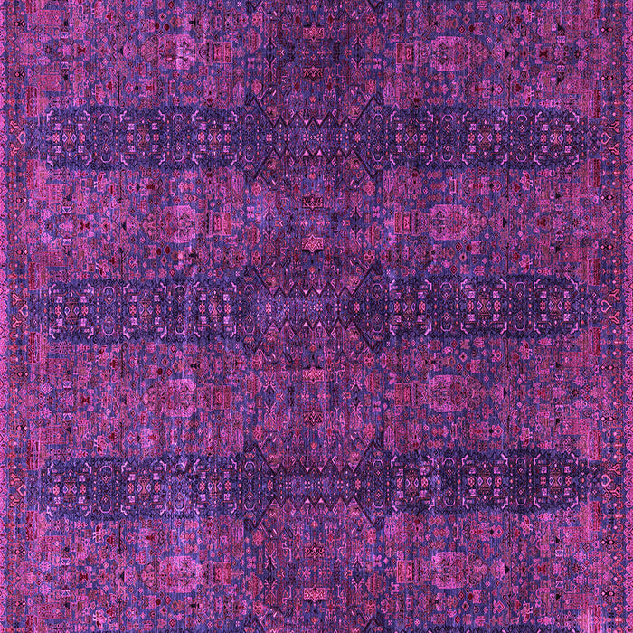Square Oriental Pink Modern Rug, abs4138pnk