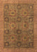 Oriental Brown Modern Rug, abs4139brn