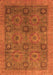 Oriental Orange Modern Rug, abs4139org