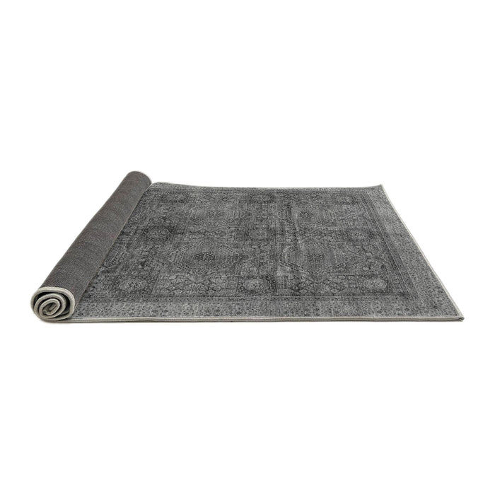 Sideview of Oriental Gray Modern Rug, abs4139gry