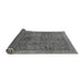 Sideview of Oriental Gray Modern Rug, abs4139gry