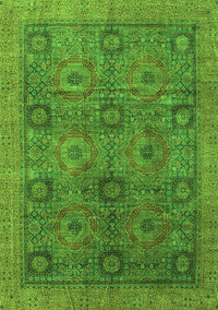 Oriental Green Modern Rug, abs4139grn