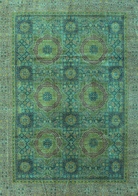 Oriental Turquoise Modern Rug, abs4139turq