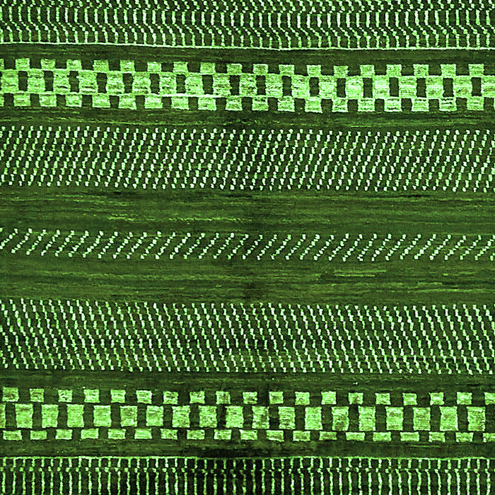 Abstract Green Modern Rug, abs413grn