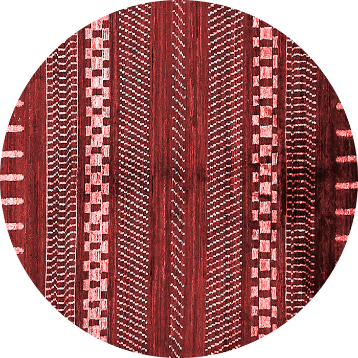 Abstract Red Modern Rug, abs413red