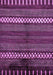 Machine Washable Abstract Purple Modern Area Rugs, wshabs413pur