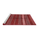 Modern Red Washable Rugs