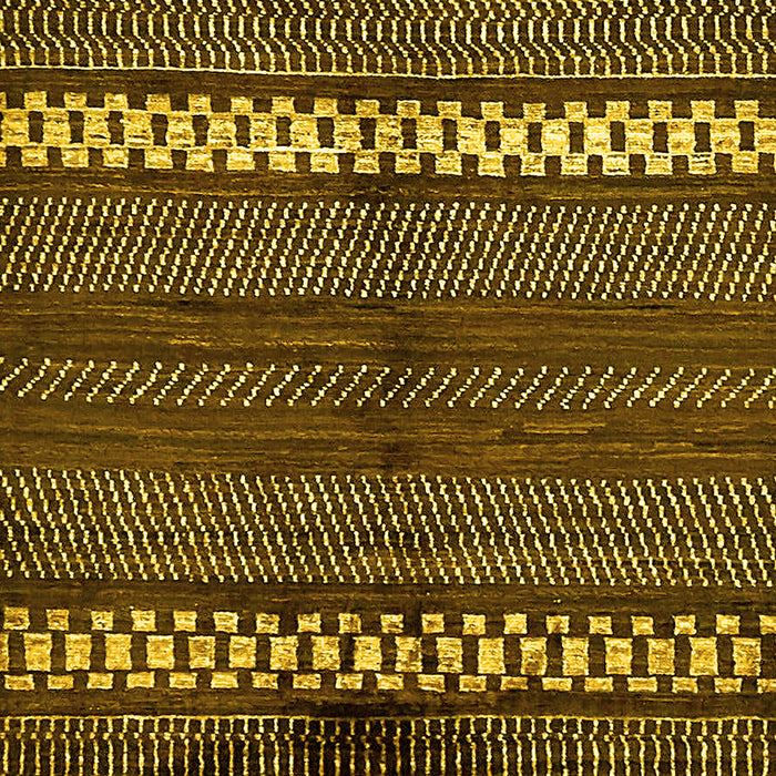 Abstract Yellow Modern Rug, abs413yw