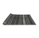 Sideview of Abstract Gray Modern Rug, abs413gry