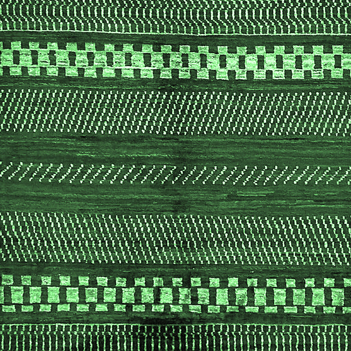 Abstract Emerald Green Modern Rug, abs413emgrn