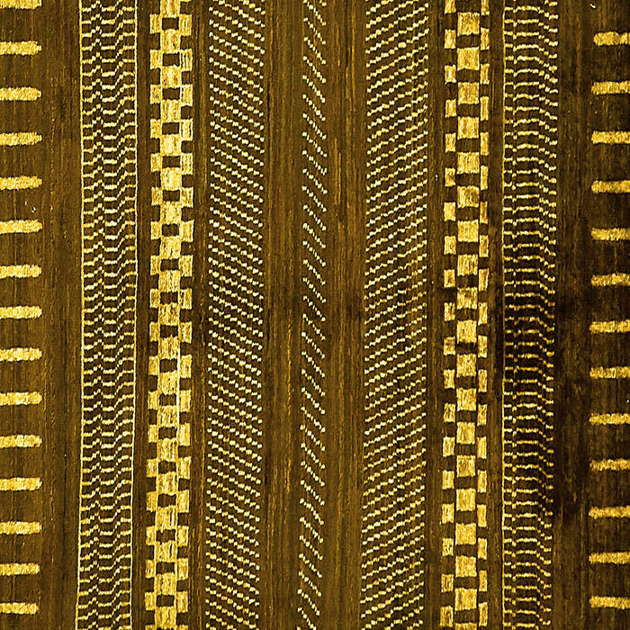 Square Abstract Yellow Modern Rug, abs413yw