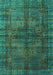 Oriental Turquoise Modern Rug, abs4140turq