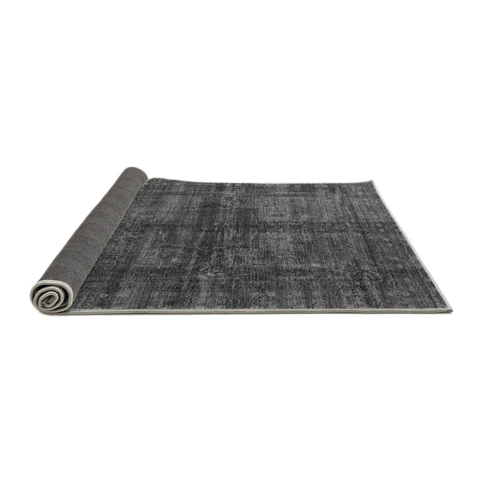 Sideview of Oriental Gray Modern Rug, abs4140gry