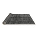 Sideview of Oriental Gray Modern Rug, abs4140gry