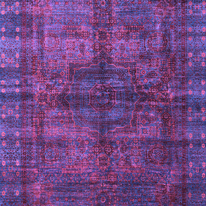Machine Washable Oriental Purple Modern Area Rugs, wshabs4140pur