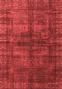 Oriental Red Modern Rug, abs4140red