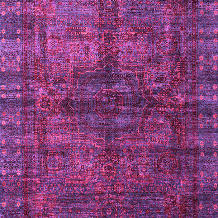 Machine Washable Oriental Pink Modern Rug, wshabs4140pnk