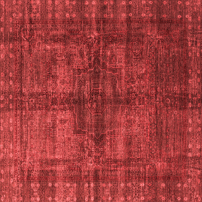 Machine Washable Oriental Red Modern Rug, wshabs4140red