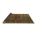 Sideview of Oriental Brown Modern Rug, abs4140brn