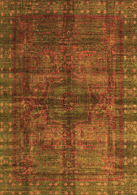 Oriental Orange Modern Rug, abs4140org