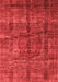 Oriental Red Modern Area Rugs