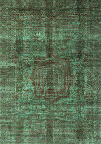 Oriental Turquoise Modern Rug, abs4141turq