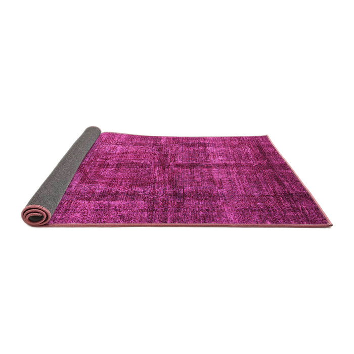 Sideview of Oriental Pink Modern Rug, abs4141pnk