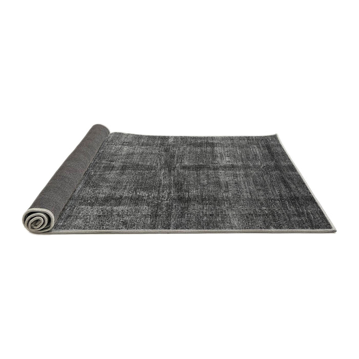 Sideview of Oriental Gray Modern Rug, abs4141gry