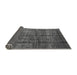 Sideview of Oriental Gray Modern Rug, abs4141gry