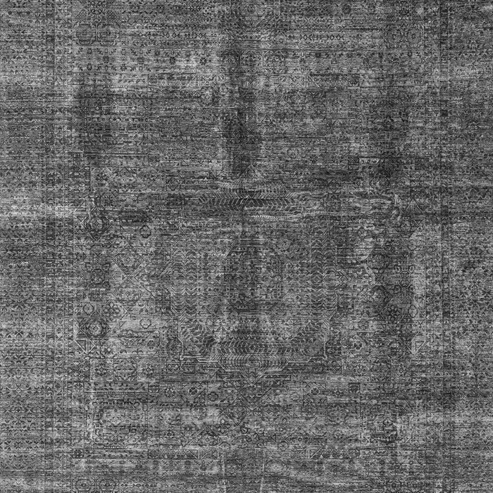Machine Washable Oriental Gray Modern Rug, wshabs4141gry