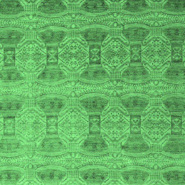Oriental Emerald Green Modern Rug, abs4142emgrn