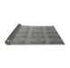 Sideview of Oriental Gray Modern Rug, abs4142gry