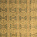 Square Oriental Brown Modern Rug, abs4142brn