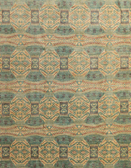Abstract Brown Oriental Rug, abs4142