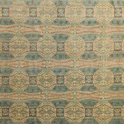 Square Machine Washable Abstract Brown Rug, wshabs4142